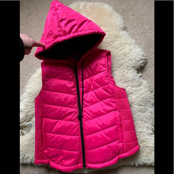 City Streets Jackets & Blazers - BLACK FRIDAY SALE* Hot pink warm vest